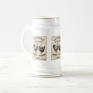 Cute Boerderij Country Kitchen decor stein Bierpul