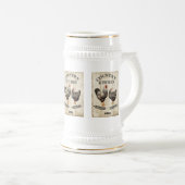 Cute Boerderij Country Kitchen decor stein Bierpul (Voorkant rechts)