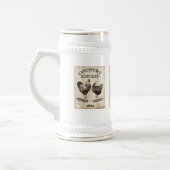 Cute Boerderij Country Kitchen decor stein Bierpul (Links)