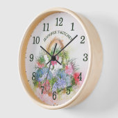 Cute Boerderij Flowers Basket, Custom Wall (Hoek)