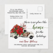 Cute Boerderij kerstak Verplaatsende Aankondiging Briefkaart (Voorkant / Achterkant)