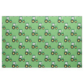 Cute Boerderij Kinder Tractor Green Stof (Fat Quarter)