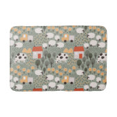 Cute Boerderij Scene Pattern Badmat (Voorkant)