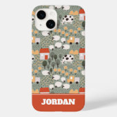 Cute Boerderij Scene Pattern Case-Mate iPhone Case (Achterkant)