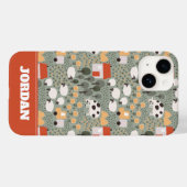Cute Boerderij Scene Pattern Case-Mate iPhone Case (Achterkant (horizontaal))