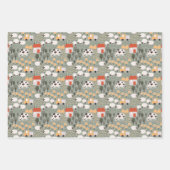 Cute Boerderij Scene Pattern Inpakpapier Vel (Voorkant)