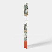 Cute Boerderij Scene Pattern iPhone Hoesje (Rechterkant)