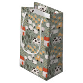 Cute Boerderij Scene Pattern Klein Cadeauzakje (Achterkant Gekanteld)