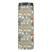 Cute Boerderij Scene Pattern Thermosbeker (Achterkant)