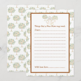 Cute Boerderij Schuur Baby Shower  Kaart