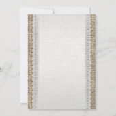 Cute Boerderij Wedding Invitations Kaart (Achterkant)