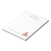 Cute Boho A Note From Teacher Appreciation Notitieblok (Linkerzijde)