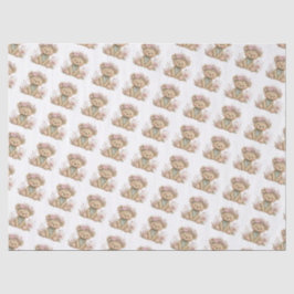 Cute Boho Animal Birthday Party Tissuepapier