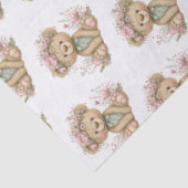 Cute Boho Animal Birthday Party Tissuepapier (Detail)