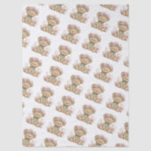 Cute Boho Animal Birthday Party Tissuepapier (Voorkant)