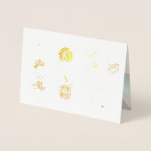 Cute Boho Baby Shower UPDATE Folie Kaarten (Voorkant)