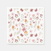 Cute boho beadow vrijgezellenfeest van kleine wild servet (Voorkant)