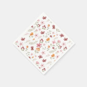 Cute boho beadow vrijgezellenfeest van kleine wild servet (Hoek)