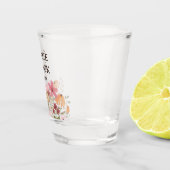 Cute boho beadow vrijgezellenfeest van kleine wild shot glas (Rechts)