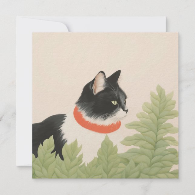 Cute Boho Cat (Voorkant)