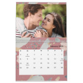 Cute Boho Family Creëer Your Ewn Photo Kalender (Feb 2026)