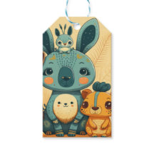 Cute boho floral rabbit custom 