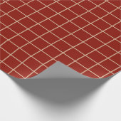 Cute Boho-kerstpapier Cadeaupapier (Hoek)