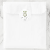 Cute Boho Kleding Meisje Baby Shower Sticker (Tas)