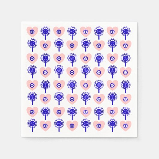 Cute boho pattern servet (Voorkant)