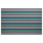 Cute Boho Print Fabric Blue Green Gradient Stof (Fat Quarter)