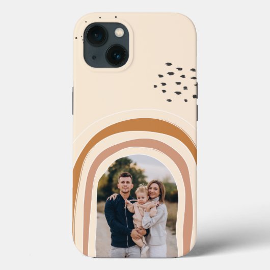 Cute Boho Rainbow - Aangepast voor uw foto iPhone Case-Mate iPhone Case (Achterkant)