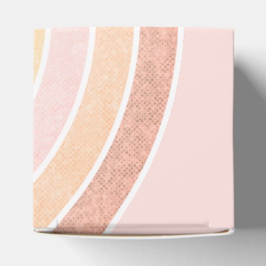 Cute Boho Sun Birthday Bedankdoosjes (Bovenkant)