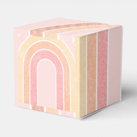 Cute Boho Sun Birthday Bedankdoosjes (Achterkant)