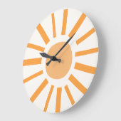 Cute Boho Sun Nursery Decor Grote Klok (Hoek)