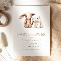 Cute Boho Waterverf Fluffy Speelgoed Baby Shower