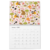 Cute Boho Woodland Dieren Teepee Kinderen Kalender (Jan 2027)