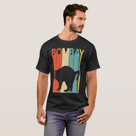 Cute Bombay Cat T-shirt (Voorkant volledig)