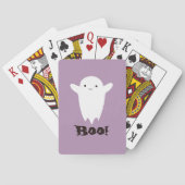 Cute Boo. Ghost Pokerkaarten (Achterkant)