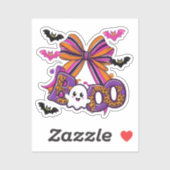 Cute Boo Ghost Sticker (Vel)