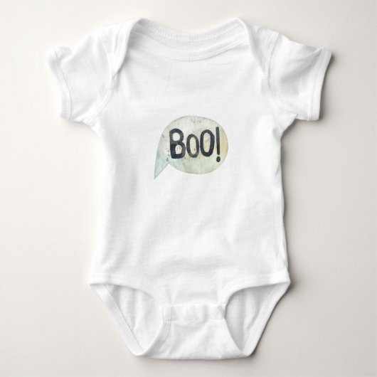 Cute Boo Halloween Kostuum Romper (Voorkant)