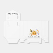 Cute Boo Pumpkin Spooktacular Halloween Bash Bedankdoosjes (Uitgevouwen)