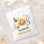 Cute Boo Pumpkin Spooktacular Halloween Bash Bedankzakje (Geknipt)