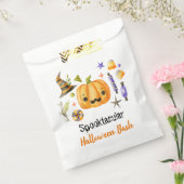 Cute Boo Pumpkin Spooktacular Halloween Bash Bedankzakje (Gezegeld)