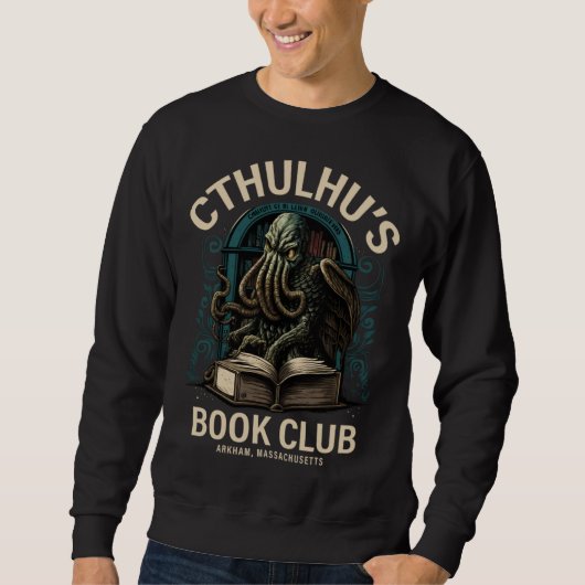 Cute Book Club Cthulhu Trui (Voorkant)