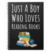 Cute Book Reading Gifts For Baby Boys Kids Reader Notitieboek (Voorkant)