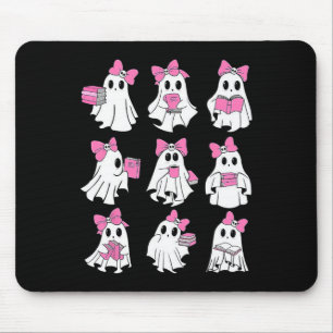 Cute Books Ghost leest meer boeken grappige leraar Muismat