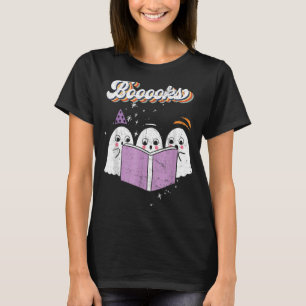 Cute Books Ghost leest meer boeken grappige leraar T-shirt