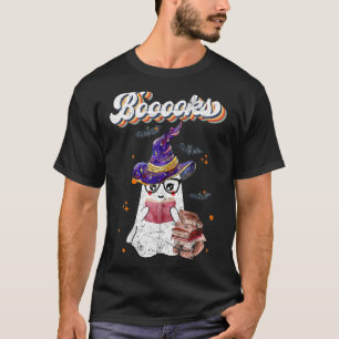 Cute Books Ghost leest meer boeken grappige leraar T-shirt