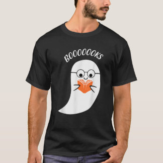 Cute Books Ghost leest meer boeken grappige leraar T-shirt