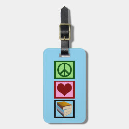 Cute Books Librarian Bagagelabel